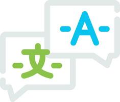 Language Creative Icon Design vector