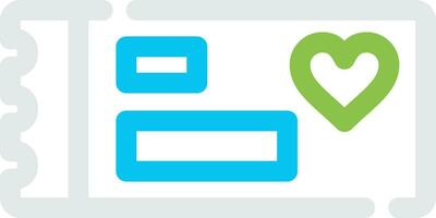 Cheque Creative Icon Design vector