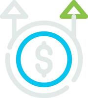 Cost Creative Icon Design vector