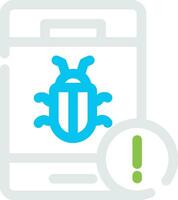 Bug Creative Icon Design vector