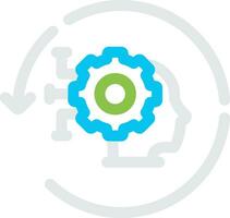 Reverse Engineering Creative Icon Design vector
