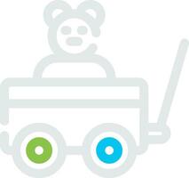 Cart Creative Icon Design vector