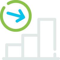 Churn Creative Icon Design vector