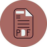 Pdf Vector Icon