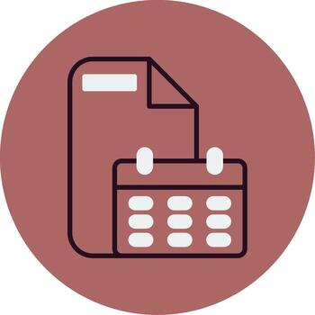 icono de vector de documento