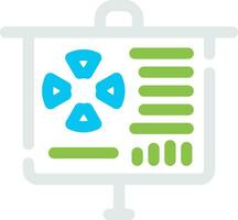 Presentation Creative Icon Design vector