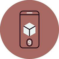 Augmented Reality Vector Icon