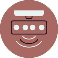 Motion Sensor Vector Icon