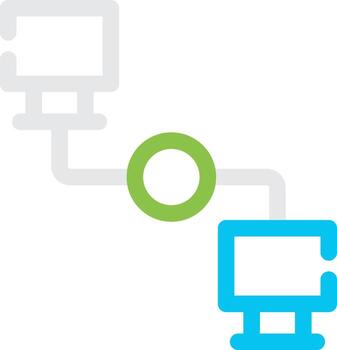 desestructurado datos creativo icono diseño vector