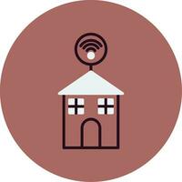 Smart House Vector Icon