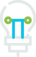 Bulb Creative Icon Design vector