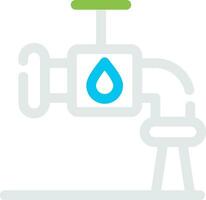 Water Tap Creative Icon Design vector