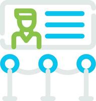 Exhibition Creative Icon Design vector