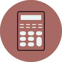 icono de vector de calculadora