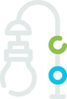 Lightbulb Creative Icon Design vector