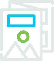 Magazine Creative Icon Design vector