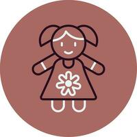 Doll Vector Icon