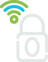 Smart Lock Creative Icon Design vector