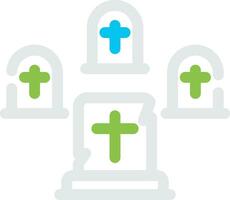 Graveyard Creative Icon Design vector