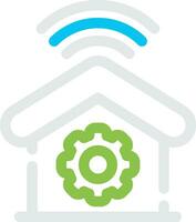 Home Automation Creative Icon Design vector