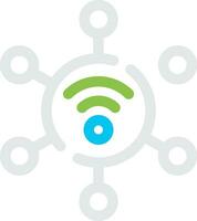 Internet of Things Creative Icon Design vector