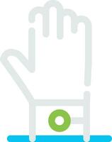 Glove Creative Icon Design vector