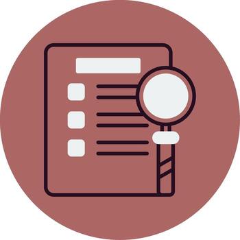 icono de vector de documento