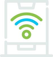 Smart Tablet Creative Icon Design vector
