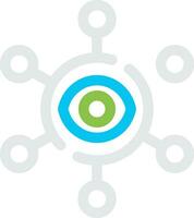 Smart Contact Creative Icon Design vector