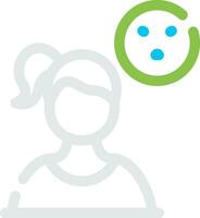 Amused Creative Icon Design vector