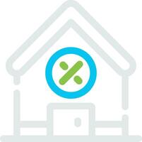 Home Office Tax Deduction Creative Icon Design vector