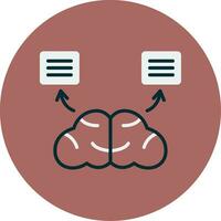 natural idioma Procesando vector icono