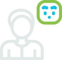 Amused Creative Icon Design vector