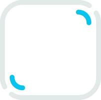 Two Different Color Design vector