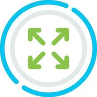 Expand Creative Icon Design vector