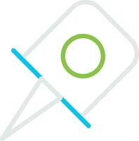Pin Creative Icon Design vector