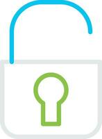 Unlock Creative Icon Design vector