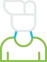 Man Creative Icon Design vector