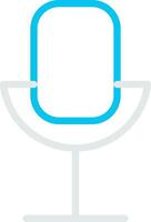 Microphone Creative Icon Design vector