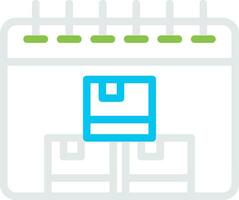 Delivery Date Creative Icon Design vector