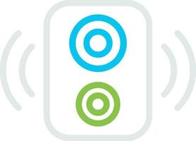 Speaker Creative Icon Design vector