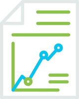 Report Creative Icon Design vector