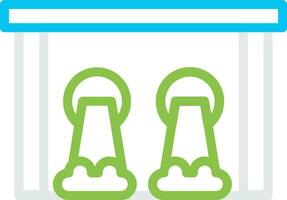 Hydroelectric Creative Icon Design vector