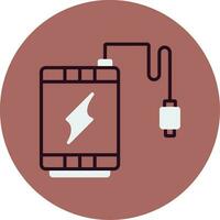 Power Bank Vector Icon