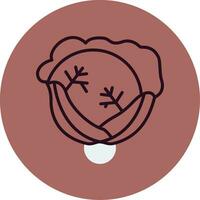 Cabbage Vector Icon