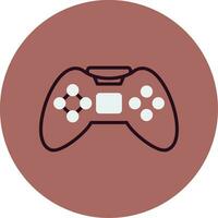 icono de vector de controlador de juego