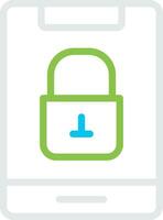 Lock Screen Creative Icon Design vector