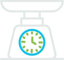 Weighing Machine Creative Icon Design vector