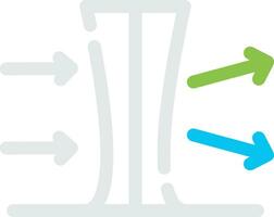 Normal Index Lenses Creative Icon Design vector