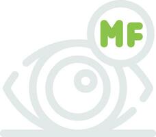 Multifocal Creative Icon Design vector